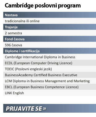 Cambridge poslovni program