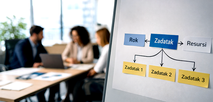 Upravljanje projektima: Od ideje do rezultata bez haosa